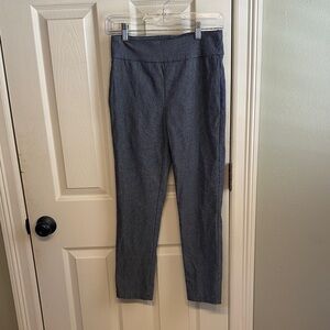 Tribal Charcoal High-Waisted Pants